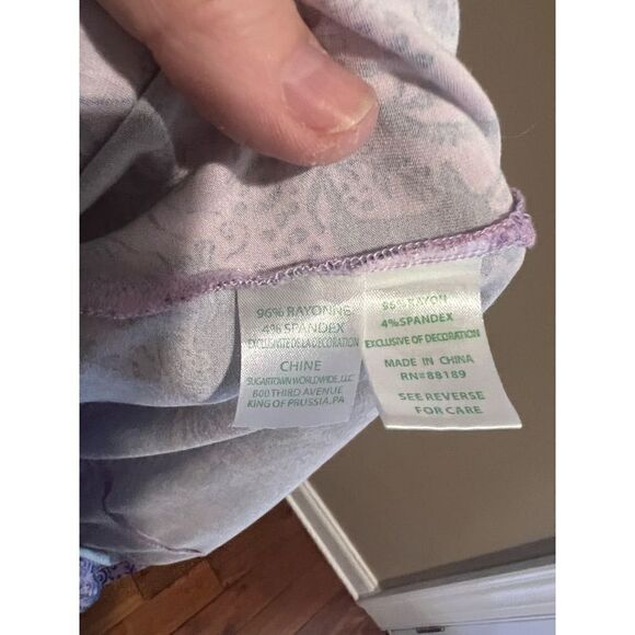 Lilly Pulitzer Renee Dress In Lilac Freesia Safari As I Can See size xL - Picture 5 of 9